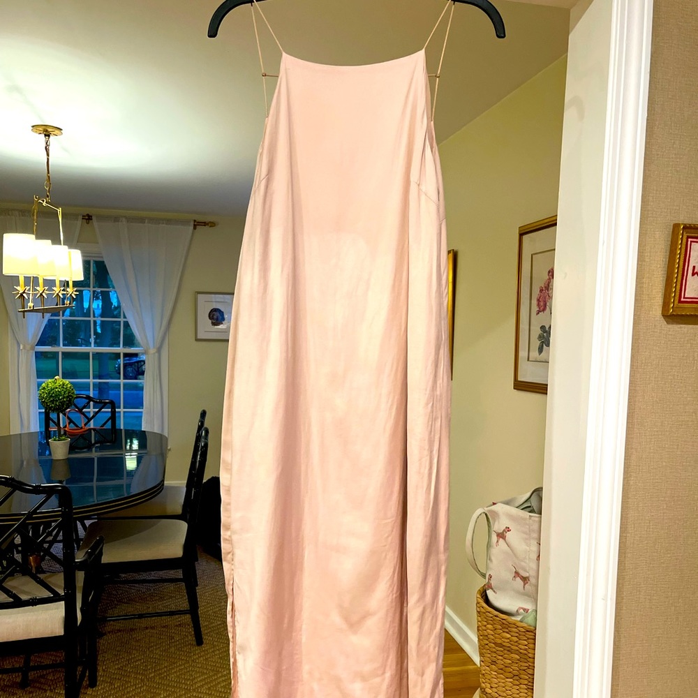 Zara Basic silky dress